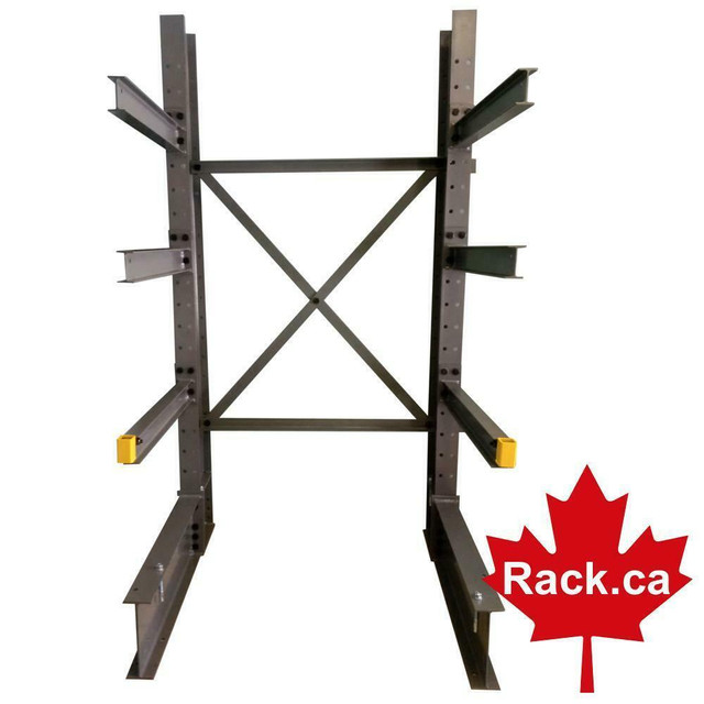 Largest Stock Of Cantilever Racking In Canada - We Ship All Over Canada - Our Service Can Not Be Duplicated in Industrial Shelving & Racking in Ontario - Image 3