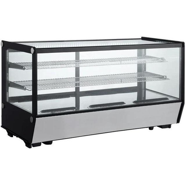 Brand New Counter Top 48 Square Glass Refrigerated Pastry Display Case in Other Business & Industrial