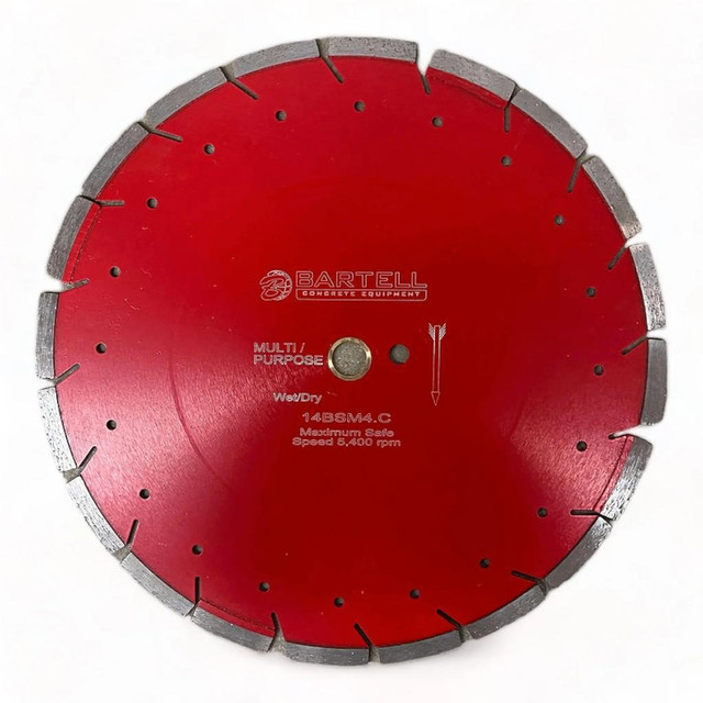 HOC BARTELL 14 INCH DIAMOND BLADE (COMBINATION) + FREE SHIPPING in Power Tools - Image 2