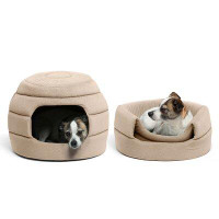 Best Friends By Sheri Ilan Best Friends by Sheri Honeycomb Convertible Cat and Dog Cave Bed