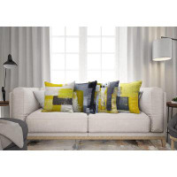 Brayden Studio Upholstered Sofa With Pillow Case Decoration
