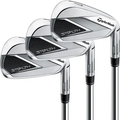 TaylorMade Stealth Steel Iron Set EXPECT BETTER SHOTS MORE OFTEN Golf is an interesting sport. The b...