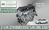 Honda Civic 2006 2007 2008 2009 2010 2011 Engine Moteur Installation Disponible R18A