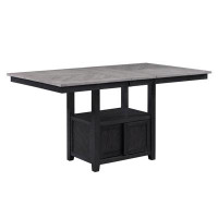Red Barrel Studio Assif Counter Height Extendable Dining Table