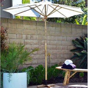 Bay Isle Home™ Patio Beach Sun Shade Garden Umbrella Outdoor Table Umbrella Stand With 8 Sturdy Ribs Canada Preview