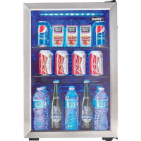 Danby Entertainer 95 Can (12 oz.) Freestanding Beverage Refrigerator with Wine Storage