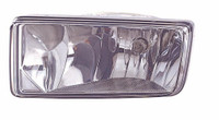 Fog Lamp Front Driver Side Chevrolet Silverado Hybrid 2009-2013 Rectangular (With Off Road) High Quality , GM2592160