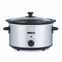 Nesco 4 Qt Analogue Stainless Steel Slow Cooker