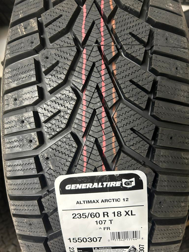 4 Brand New General Altimax Arctic 12  235/60R18 Winter Tires $50 REBATE!! *** WallToWallTires.com *** in Tires & Rims in Ottawa / Gatineau Area - Image 3