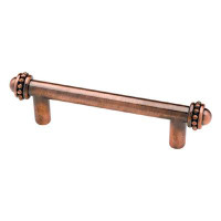 D. Lawless Hardware Beaded  3" Centre to Centre Bar / Handle Pull