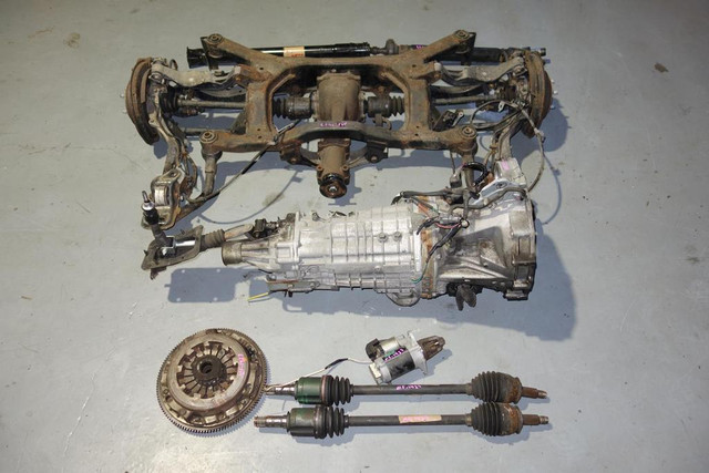 JDM Subaru Legacy Spec-B 6speed Awd Transmission Axles Rear Differential 2003-2004-2005-2006-2007-2008-2009 in Transmission & Drivetrain