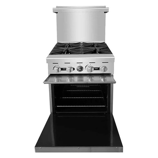 Atosa Natural Gas/Propane 4 Burner Stove Top Cooking Range in Other Business & Industrial - Image 3