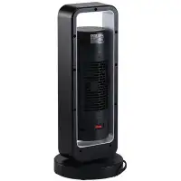 VEVOR VEVOR 1500W Electric Fan Forced Portable Space Heater 20 in with Thermostat