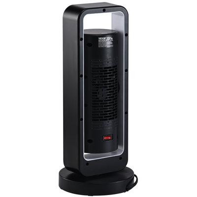 VEVOR VEVOR 1500W Electric Fan Forced Portable Space Heater 20 in with Thermostat in Heating, Cooling & Air