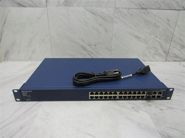 Netgear Prosafe FS728TP V1H2 24-Port 10/100 FAST ETHERNET Smart Switch in Networking in Mississauga / Peel Region
