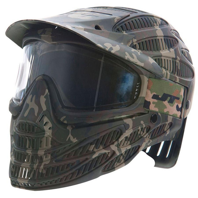 JT® Flex 8 Goggle Complete Coverage CAMO PAINTBALL MASK in Paintball - Image 4