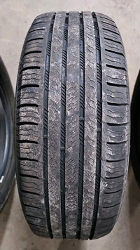 4 pneus dété 225/60R18 104H Nokian One 42.0% dusure, mesure 7-6-7-6/32