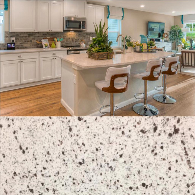 Sparkling Traditional Quartz Countertops for Kitchen and Bath in Cabinets & Countertops in Oshawa / Durham Region - Image 2