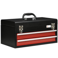 WFX Utility™ Metal Tool Box Portable Tool Chest Organizer with Drawers