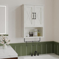 Mercer41 Medicine Cabinet, Bathroom Wall Cabinet with Adjustable Shelf,