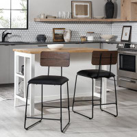 17 Stories Cliffsage 24.63'' Counter Stool