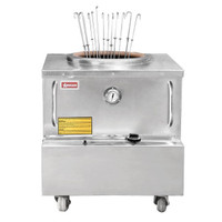28” x 30” Stainless steel tandoor clay oven – natural gas