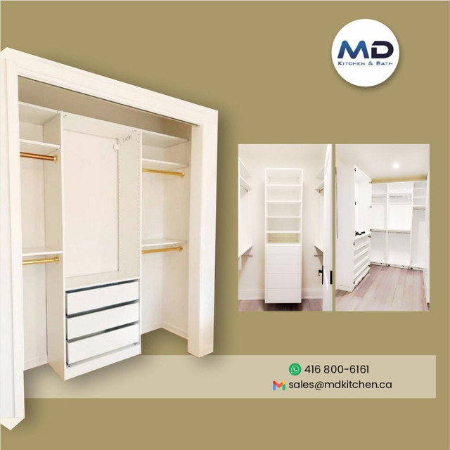 Get installed Closet, quickly and efficiently in Cabinets & Countertops in Mississauga / Peel Region