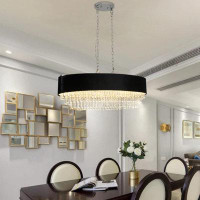 Myhomekeepers Modern Crystal Chandelier For Living-Room Cristal Lamp Luxury Home Decor Light Fixture