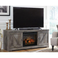 Signature Design by Ashley TV Stand for TVs up to 60" with Fireplace Included
