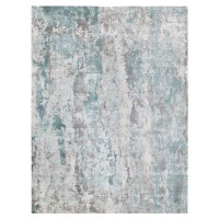 17 Stories Hand Loomed Contemporary Coastal Abstract Area Rug