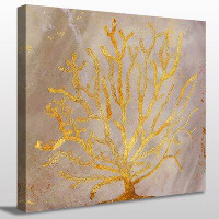 Picture Perfect International Sea Coral 2 - Graphic Art Print on Canvas