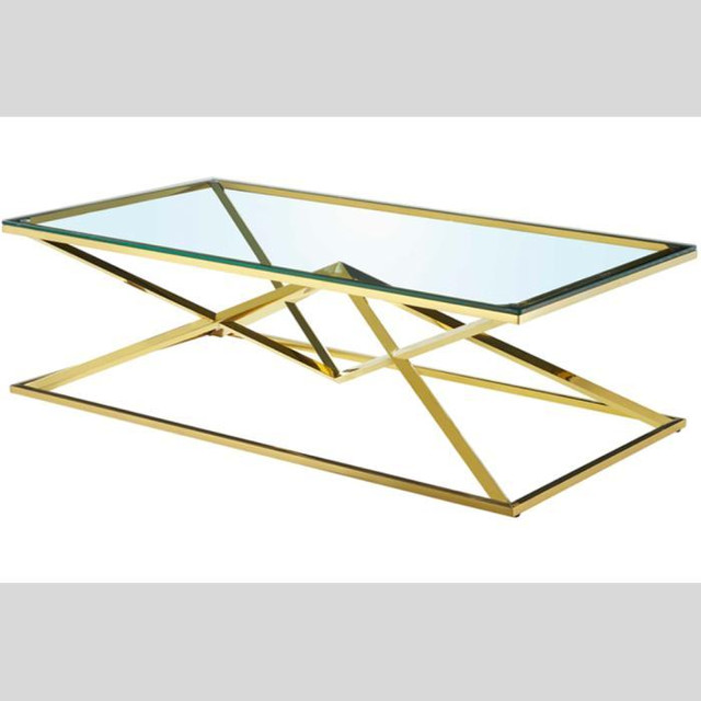 Brand New Gold Coffee Table on Sale !! in Coffee Tables in Chatham-Kent