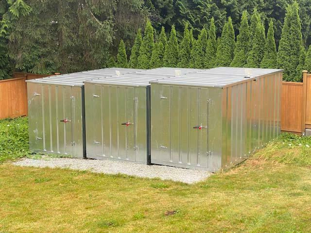 Garden and Yard Shed made of STEEL – Our standard 7’ X 7’ Best Shed Ever will store all of your garden and yard supplies in Outdoor Tools & Storage in Sunshine Coast