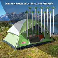 NEW 10 PACK POP UP TENT CANOPY STAKE KIT S1129