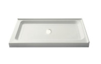 Double Threshold Acrylic Shower Base - 14 sizes Available (White) (Prices are in the ad)
