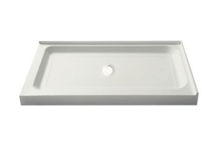 Double Threshold Acrylic Shower Base - 14 sizes Available (White) (Prices are in the ad) in Plumbing, Sinks, Toilets & Showers in Alberta
