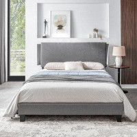Ebern Designs Upholstered Platform Bed Frame