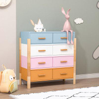 Latitude Run® The colourful  free combination cabinet,storge cabinet, lockers