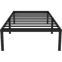 Alwyn Home Metal Platform Bed Frame, Storage Space Under Bed, Durable Full Size Heavy Duty Bed