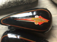 1992 Harley-Davidson FLSTC Split Tanks