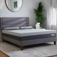 Hokku Designs Upholstered Platform Bed Frame Full / Headboad And Storage /Wood Slat Support