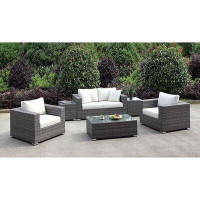 Ivy Bronx Shearin Love Seat, 2 Chairs, 2 End Table and Coffee Table Set
