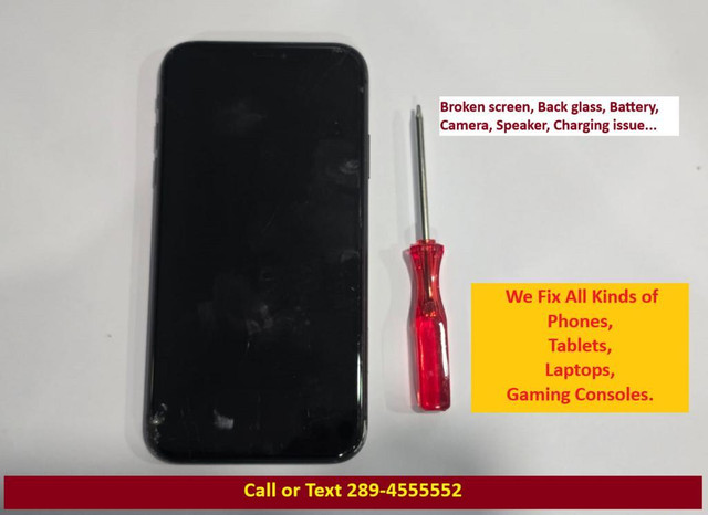 BEST PHONE REPAIR iPhone Samsung iPad Watch broken screen + more in Cell Phone Services in Oakville / Halton Region