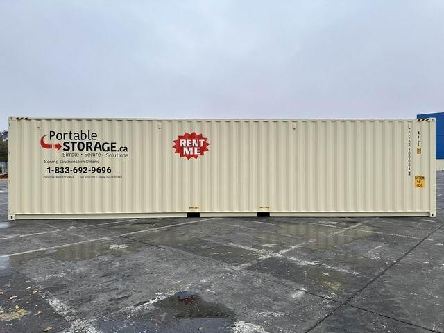 40’ One-Trip HIGH CUBE Container in Storage Containers in Chatham-Kent
