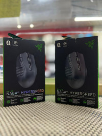 Razer Naga V2 HyperSpeed 30000 DPI Bluetooth Optical Gaming Mouse - Black - BNIB @MAAS_WIRELESS