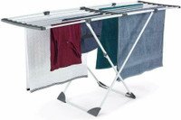 NEW POLDER EXPANDABLE LAUNDRY DRYING RACK 50.8 FT SPACE 17LDS
