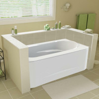 60x30x20 High Gloss Acrylic Construction Bathtub w Textured Bottom ( Includes Shipping to Most Canadian Cities )