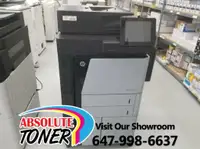 HP Color LaserJet Enterprise Flow M880 A3 Color Multifunction Laser Printer, Copier, Scanner With Touch LCD, Keyboard