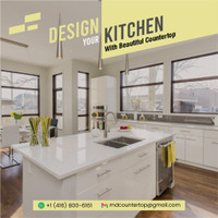 Design Your Kitchen with Beautiful Countertop and Water Island