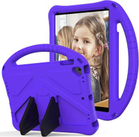 iPad 5/6/Pro 9.7-inch 2017/2018 Air 1/2 Kids Case PURPLE Eva Shockproof Lightweight Stand Tablet Cover